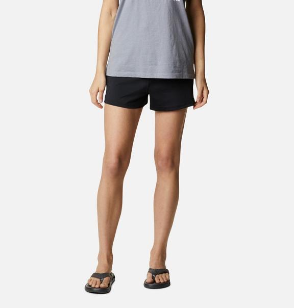 Columbia Sandy Creek Shorts Black For Women's NZ43217 New Zealand